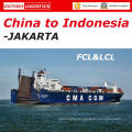 Shipping/Sea Freight/Ocean Freight From Shenzhen/Guangzhou/Shanghai/Ningbo/Qingdao to Jakarta